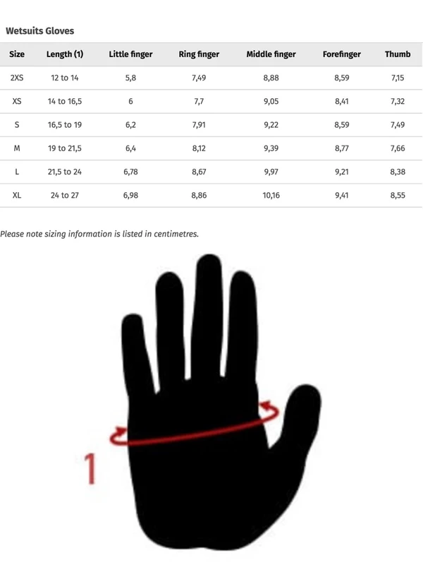 Guantes Flashbomb medidas